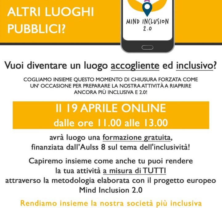 Nuova formazione Mind Inclusion 2.0!